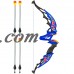 Best Choice Products Kids Toy Archery Bow And Arrow Set With Bow, 4 Soft Foam Dart Arrows   